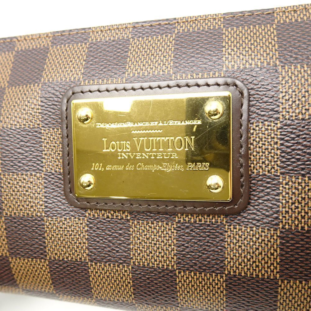 Louis Vuitton Damier Eva Ebene 2WAY Bag Brown - Picture 6 of 8